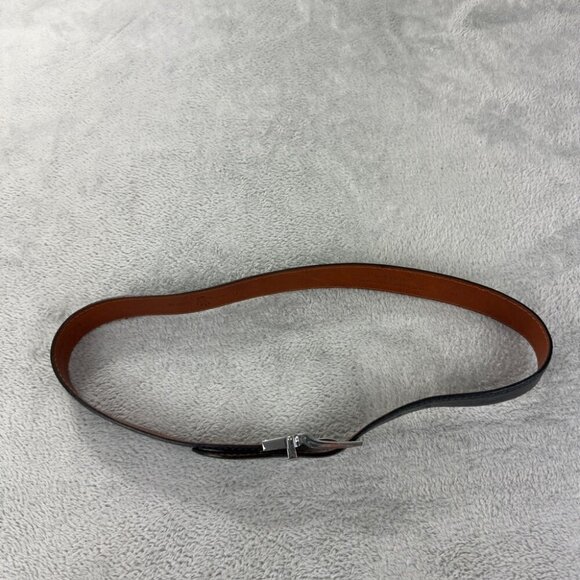 Patrick Gibbons Genuine Italian Carlfskin Leather Belt Men’s Size 40 - Picture 12 of 13